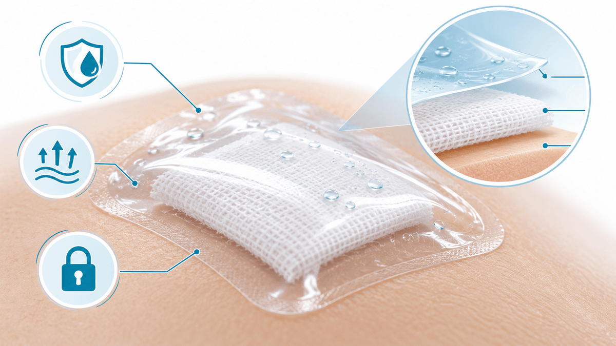Can You Put a Transparent Film Dressing Over Gauze?