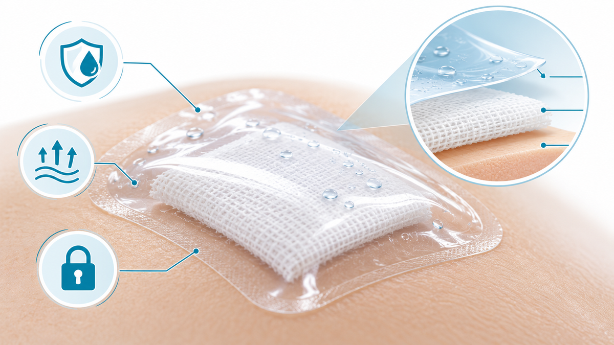 Can You Put a Transparent Film Dressing Over Gauze?