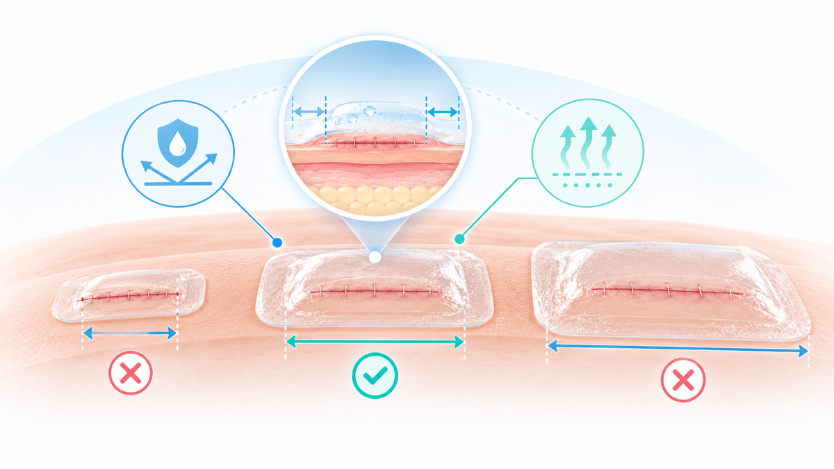 How to Choose the Right Transparent Film Dressing Size