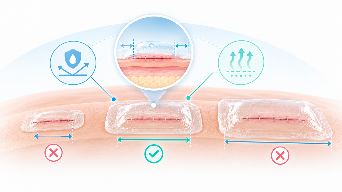How to Choose the Right Transparent Film Dressing Size