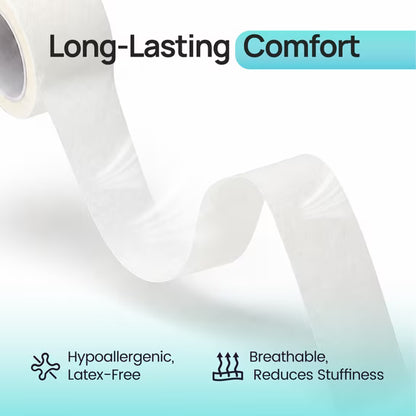 Ceeport Paper Surgical Tape 6 Rolls, 2" x 10 Yards Medical Paper Tape for Wound Care Latex-Free & Hypoallergenic Soft Gauze Tape