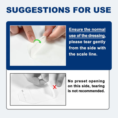 Adhesive transparent film dressing providing secure fit and skin protection