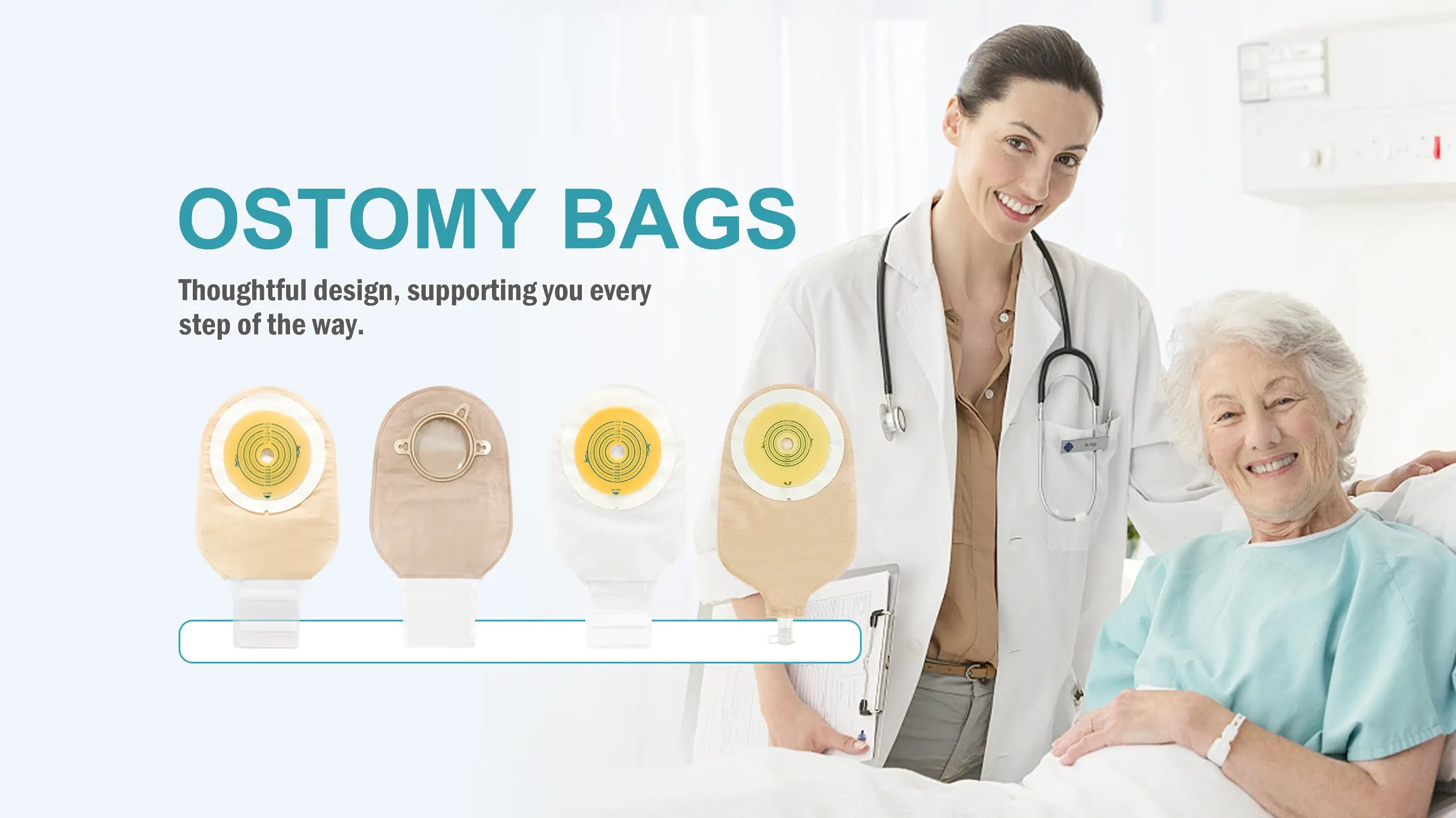 one piece two pieces colostomy bag for your health