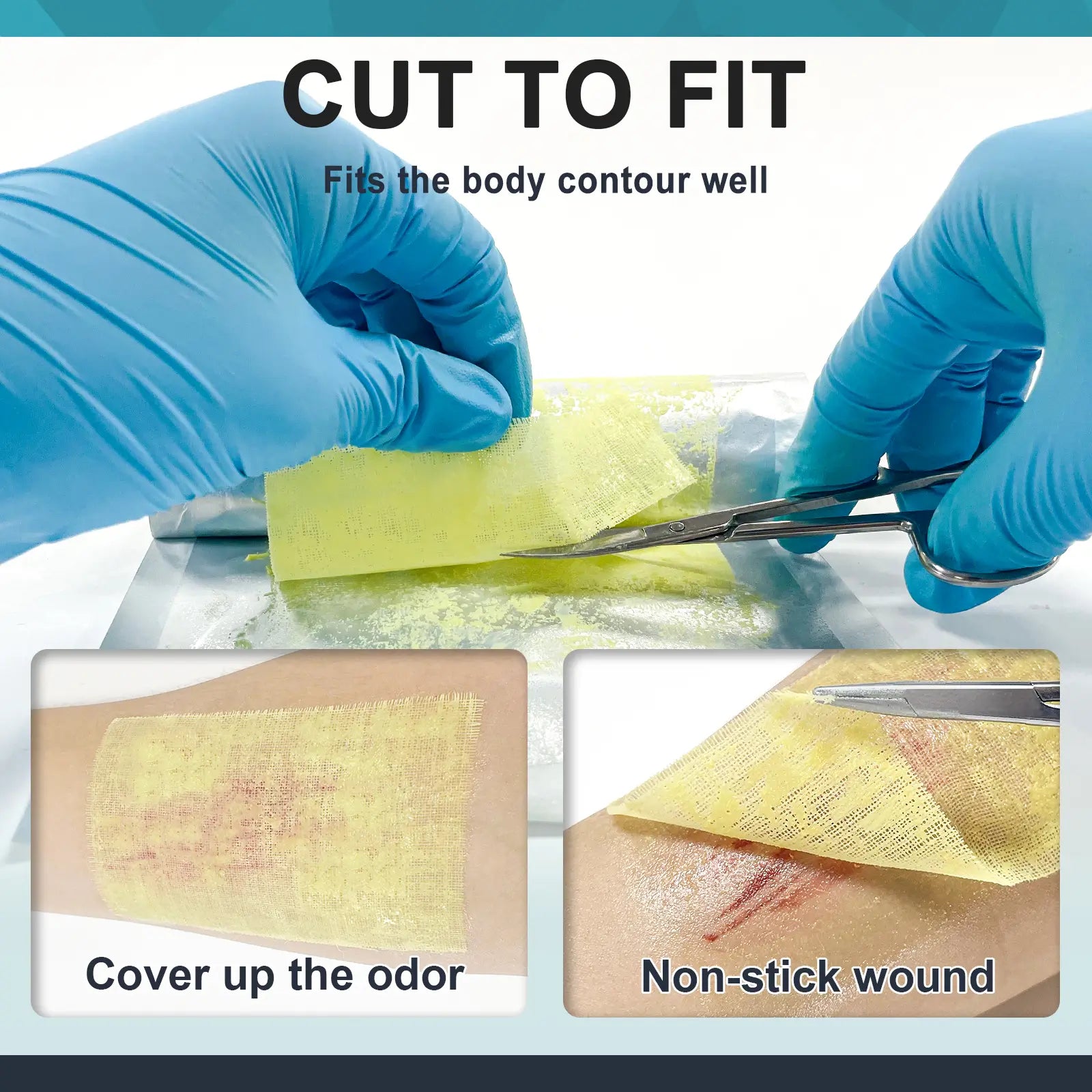 Ceeport® Xeroform Petrolatum Dressing for Burns, Surgical Wounds ...